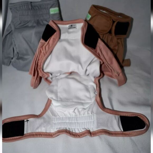 Wegreeco. Pet Skirts in Pink, Gray, and Brown. Size XL. - Picture 4 of 9